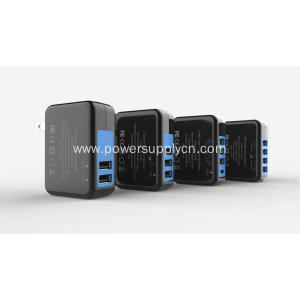10 Years manufacturer for China Multi Port USB Charger,USB Wall Charger,Plug USB Charger Factory 5V4.8A Dual Usb Wall Charger Power Adapter supply to United States Factories